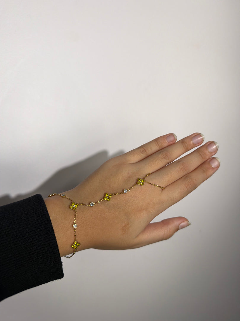 Bijoux de main " Sun Honey"