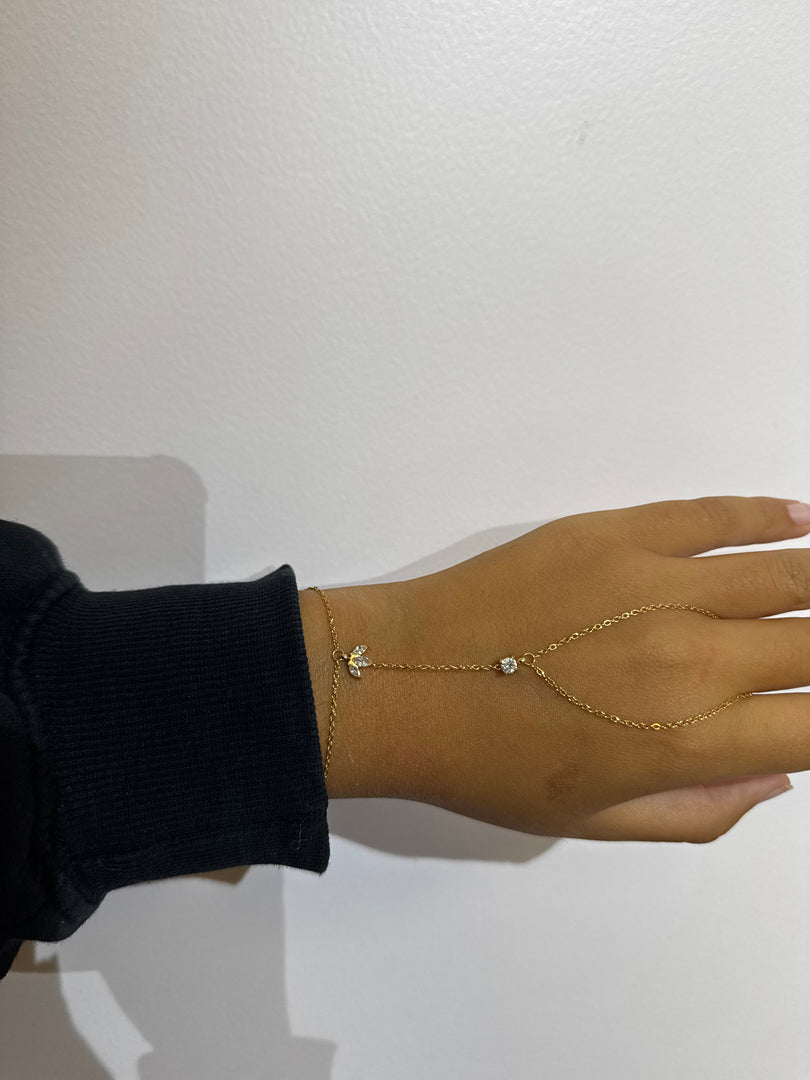Bijoux de main "Rosa"