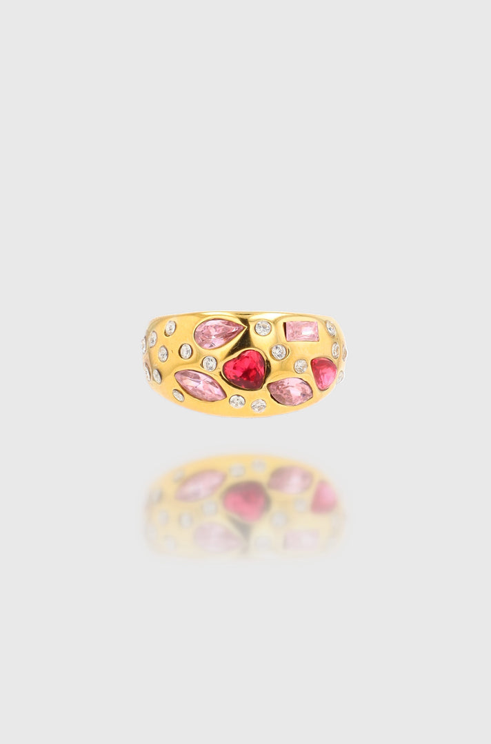Bague "Pink Kahina"