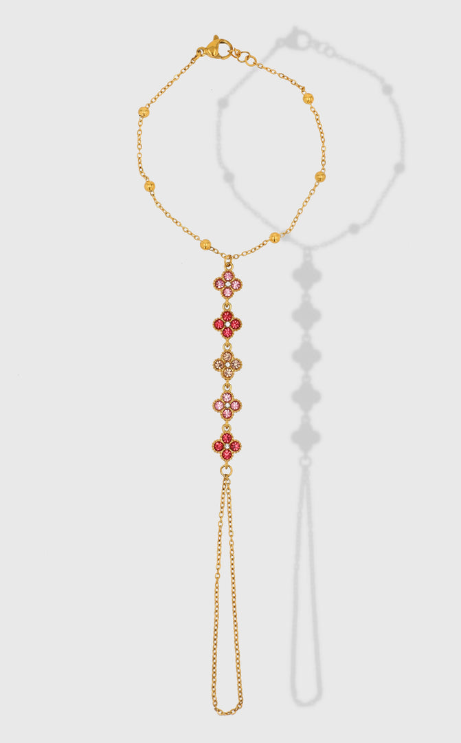Bijoux de main "Pink Full Honey"