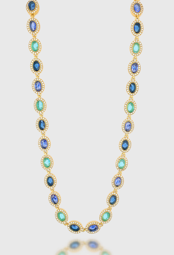 Collier "Blue Fiona"