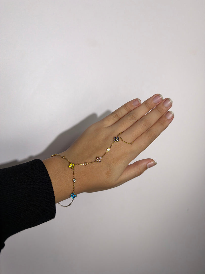 Bijoux de main " Honey Multi"