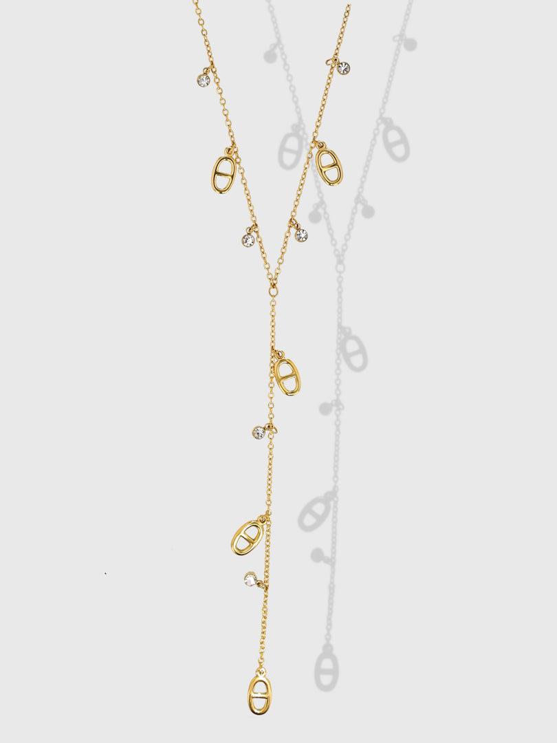 Collier "Gold Nymphea"