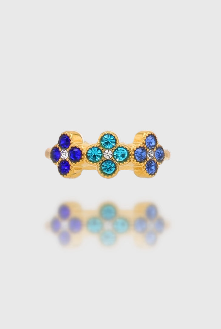 Bague "Blue Honey"