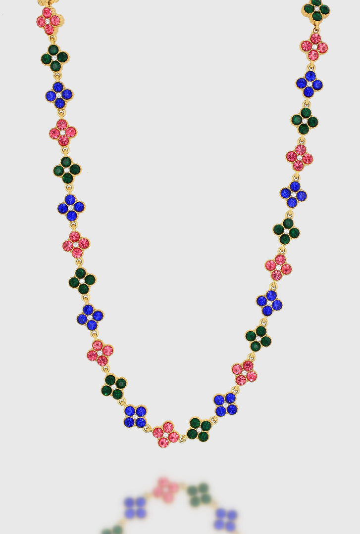 Collier " Honey Rainbow"