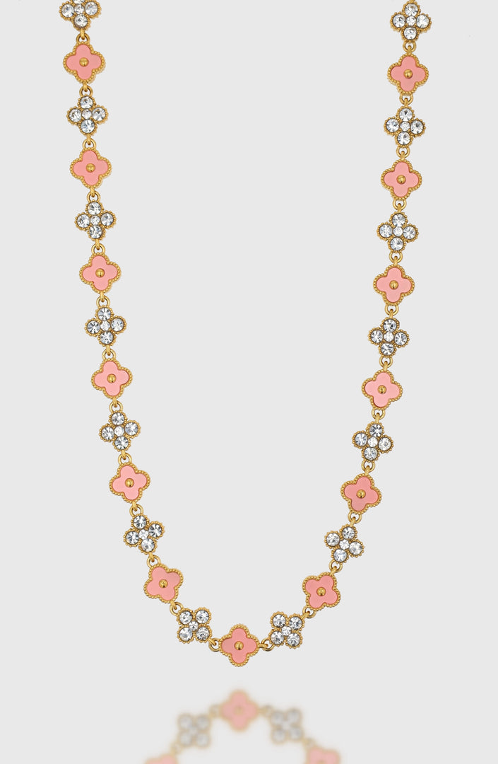 Collier "Corail Honey"