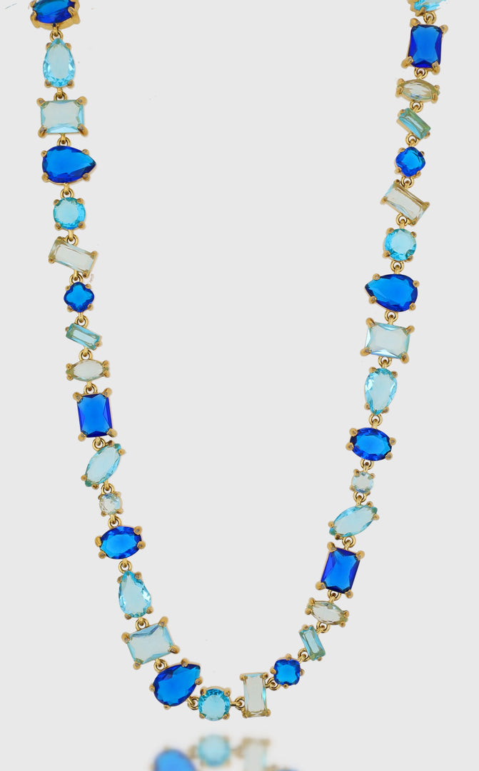 Collier "Blue Ayem"