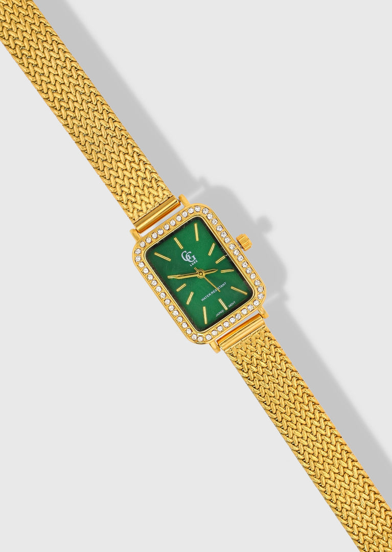 Montre "Green Valentina "