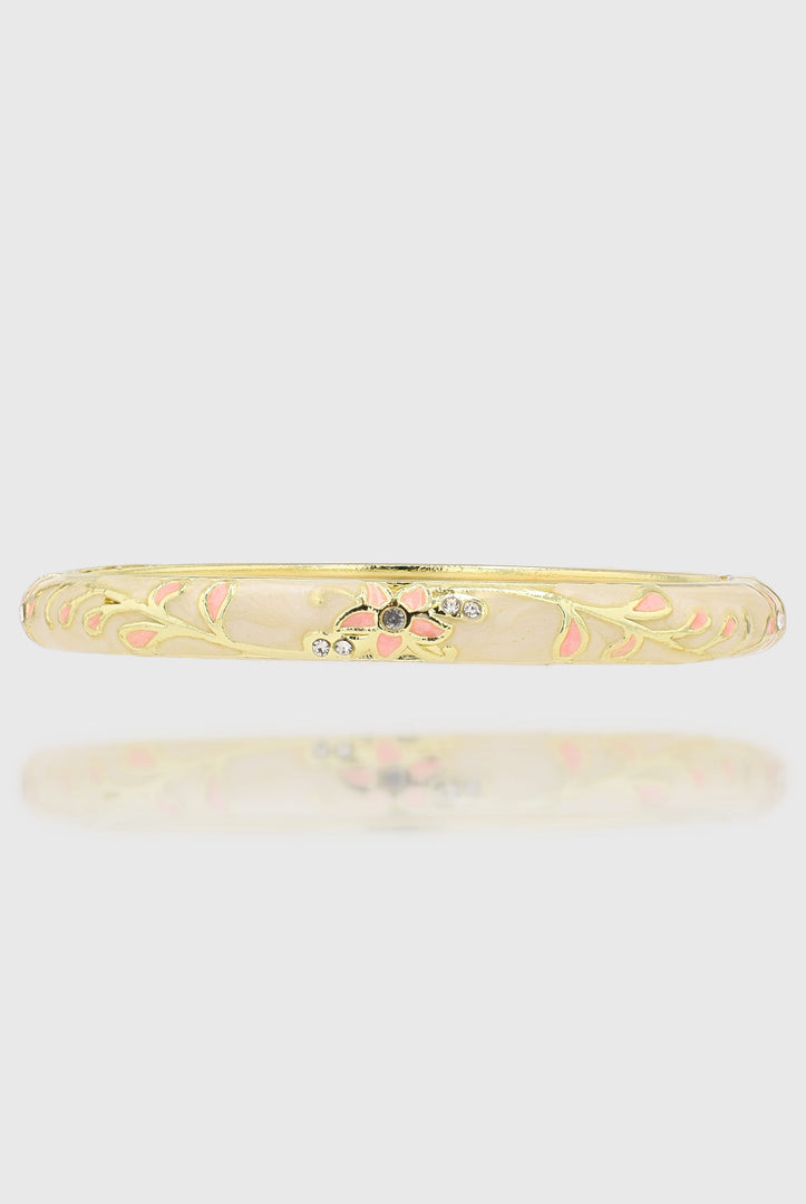 Jonc "White Pink Lys"
