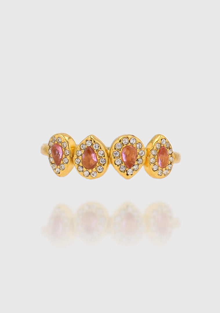 Bague "Pink Alaya"