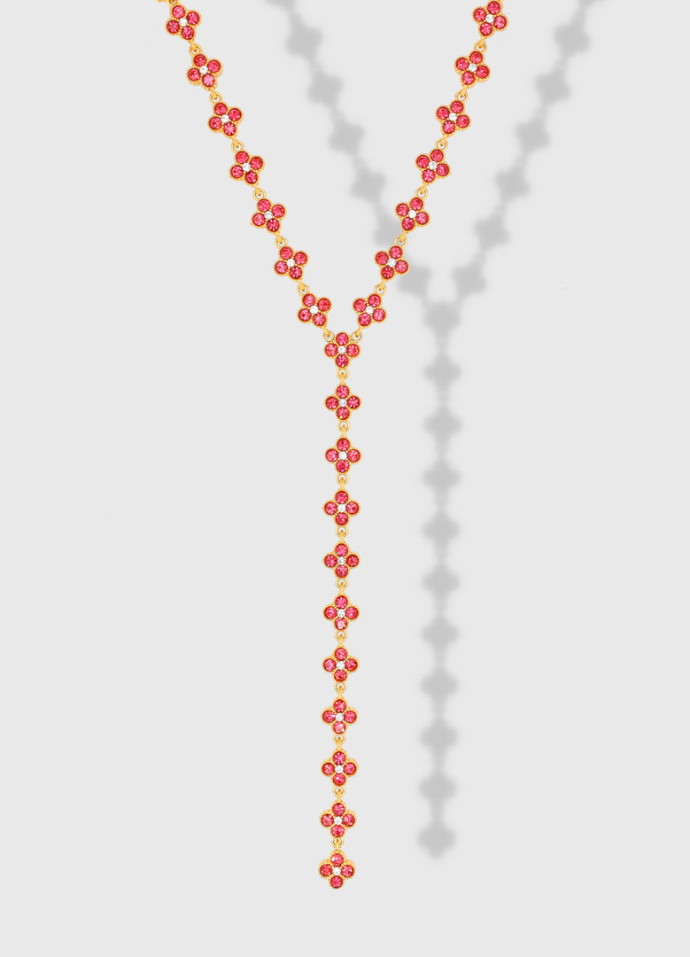 Collier "Long Full Pink Honey"