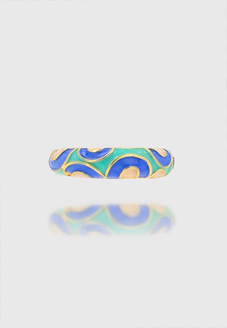 Bague " Blue Nala"