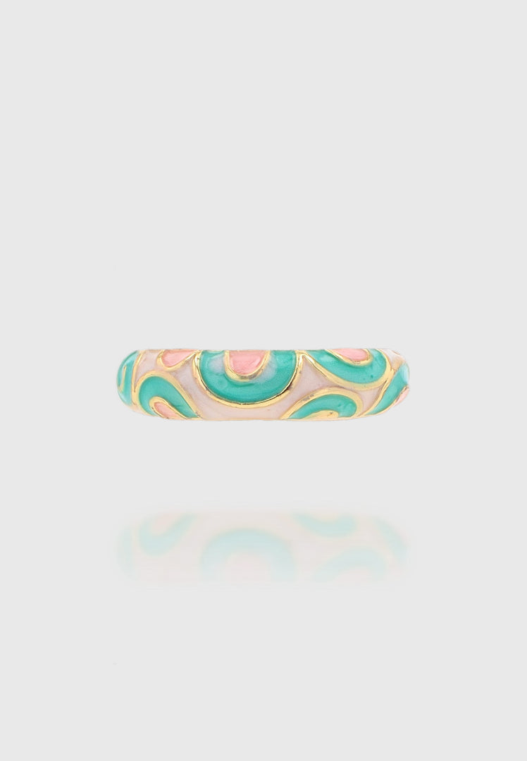 Bague "Green Nala"