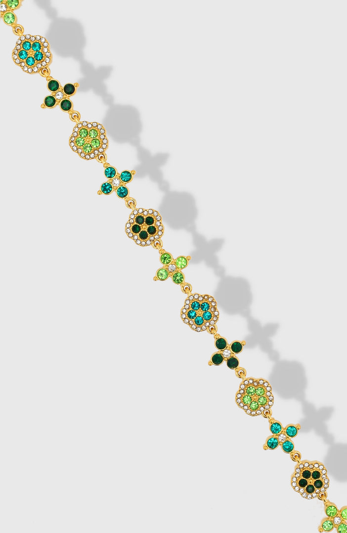 Bracelet "Green Leya"