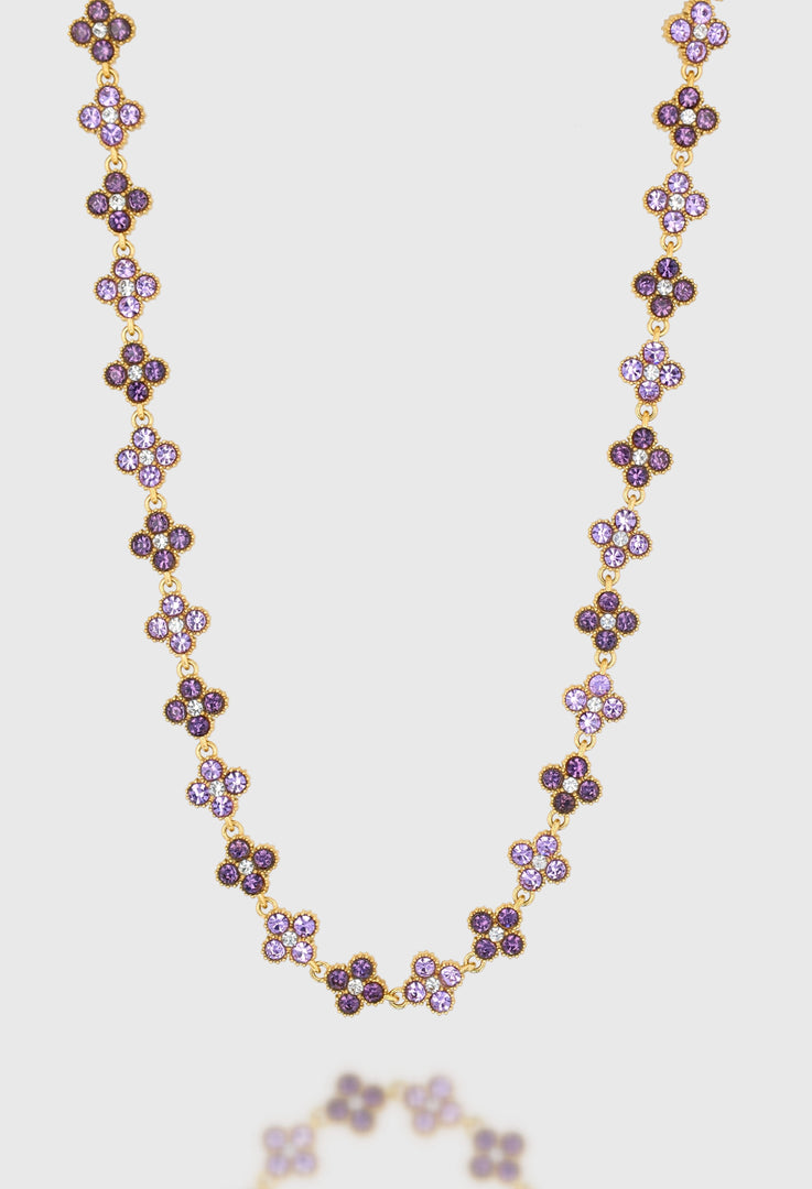 Collier " Purple Honey "